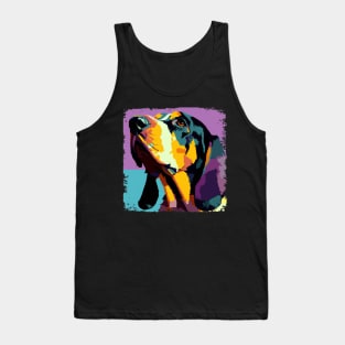 Bluetick Coonhound Pop Art - Dog Lover Gifts Tank Top